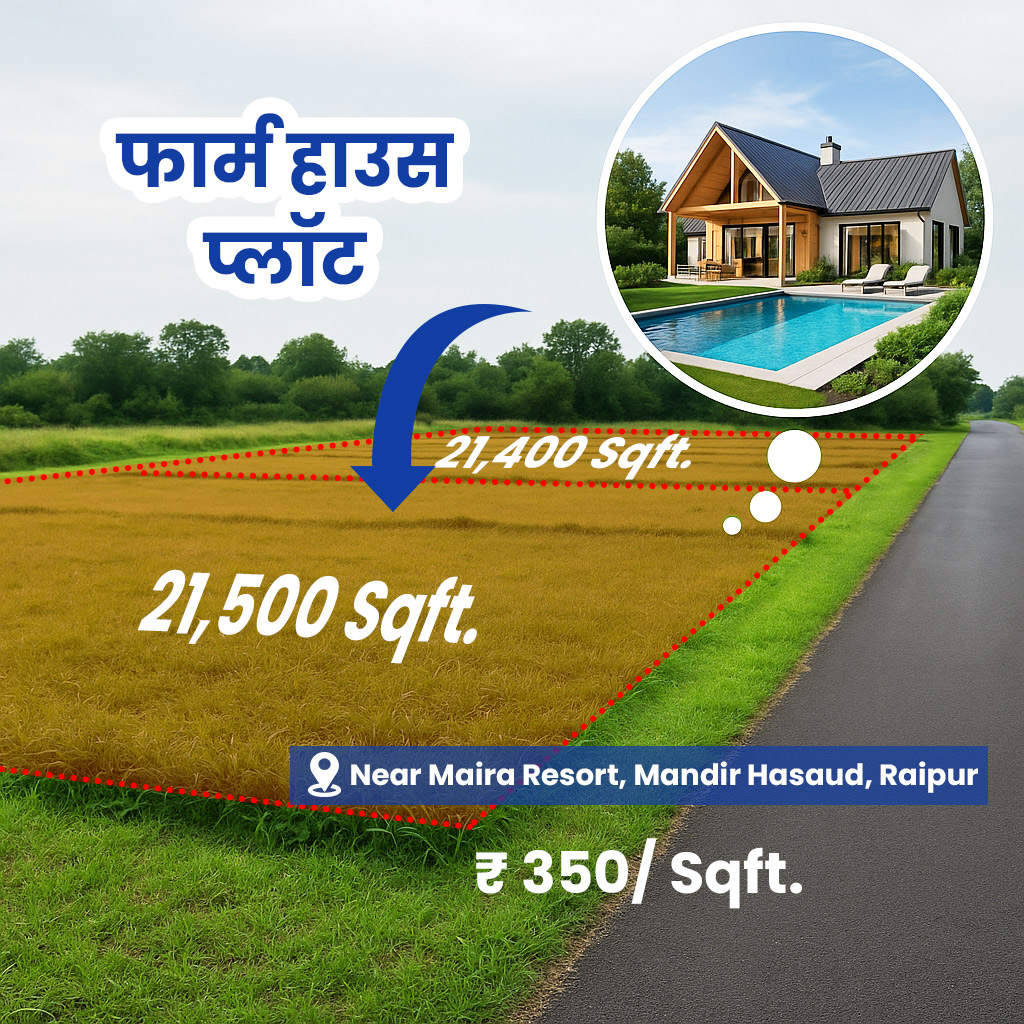 Farm House Plot Near Miara Resort